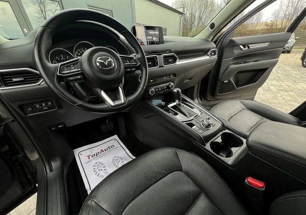 Mazda CX-5 cena 102900 przebieg: 62000, rok produkcji 2017 z Puszczykowo małe 742